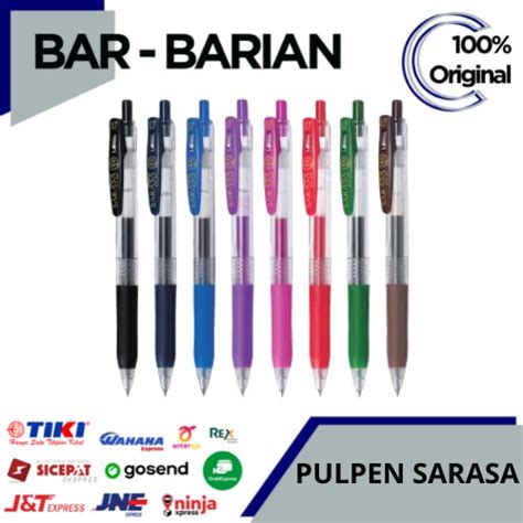 Jual Zebra Sarasa Clip Gel Pen Mm Pulpen Gel Sarasa Clip Zebra