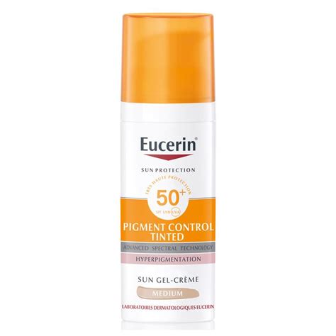 Eucerin Sun Pigment Control Tinted Cream Gel Spf Ml In Oil