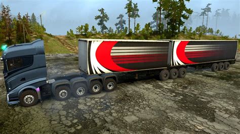 Scania R1000 Concept Truck V2 1 Mod Snowrunner Mudrunner Mod