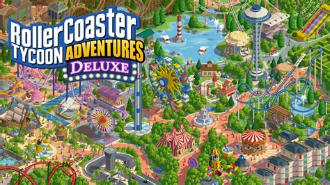 Rollercoaster Tycoon Adventures Deluxe Freizeitpark Simulation