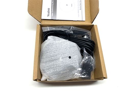 Yealink VCM35 Wired Microphone for Video Conferencing and Meeting Room ...