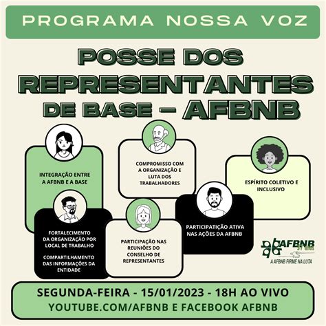 Posse Dos Representantes De Base Afbnb Afbnb