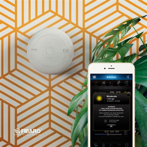 FIBARO Capteur De Monoxyde De Carbone HomeKit Fibaro CO Sensor