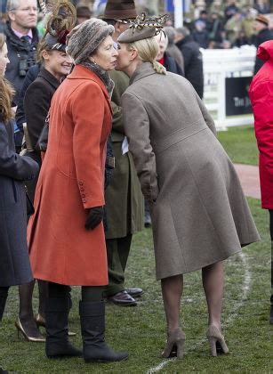 Zara Tindall Wearing Pandan Hat By Editorial Stock Photo Stock Image