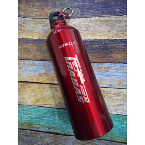 Jual Botol Sport 750ml Carabiner Custom Costum Kostum Grafir Laser