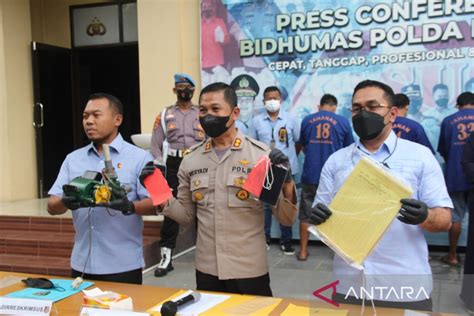 Polda Banten Ungkap Penyalahgunaan Distribusi Bbm Subsidi Antara News