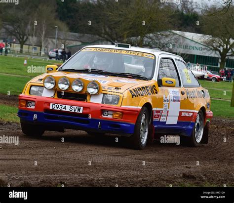 Jason Lepley, Ford Sierra Cosworth, Race Retro, Rally stage, Saturday ...