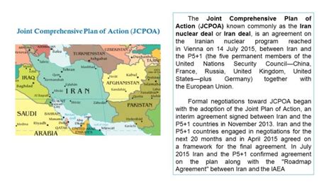 The Joint Comprehensive Plan Of Action JCPOA Simplified UPSC