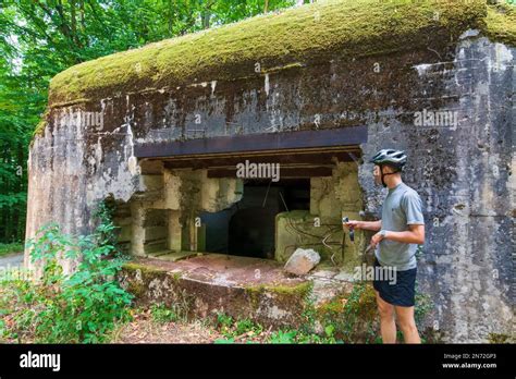 Bunker From Wwii In Lorraine Lothringen Hi Res Stock Photography And