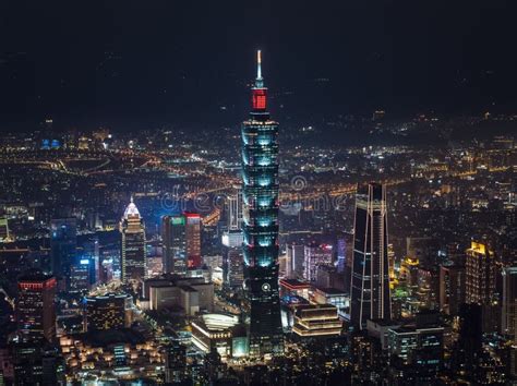 Taipei, Taiwan - May 7, 2018: Capital City of Taiwan, Beautiful City ...