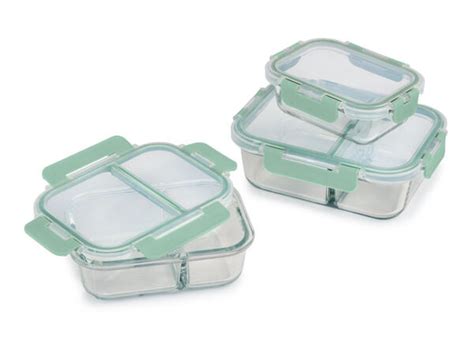 Ernesto Glass Food Storage Container Set Lidl Great Britain