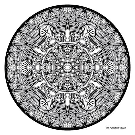 Mandala Drawing 33 Drawing