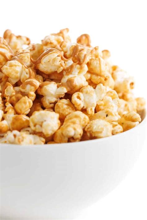 Peanut Butter Popcorn Recipe The Lemon Bowl®