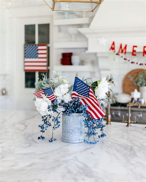 Easy And Festive Patriotic Home Decor Ideas For Your Whole Home Fourth