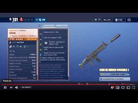 Comment Monter Ses Armes Dans Fortnite Youtube