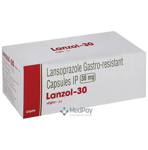 Lanzol 30 Caps View Price Uses Benefits Side Effects Medpay