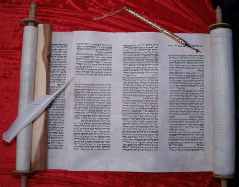 The Complete Set Of Hebrew Scrolls Tanakh Hebrew Scrolls