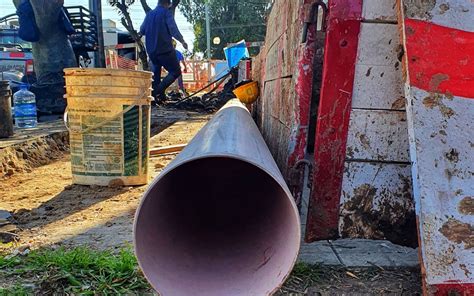 Repararán un caño gigante de agua potable en La Plata podría haber