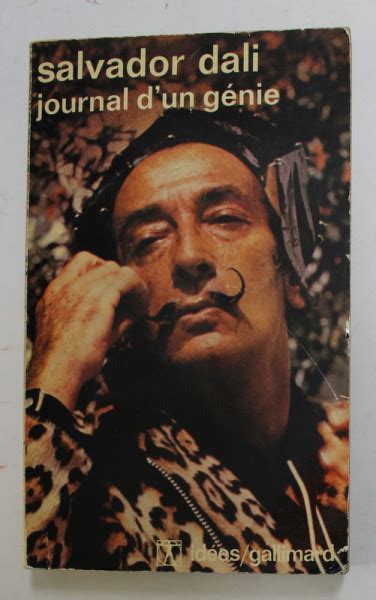 SALVADOR DALI JOURNAL D UN GENIE 1974