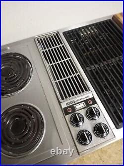 Jenn Air C Downdraft Bay Cooktop With Grill Cooktops Appliances