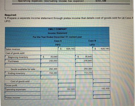 Solved Emily Company Uses A Periodic Inventory System At Chegg