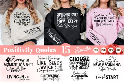 Boho Positivity Sleeve Svg Bundle Graphic By Regulrcrative Creative