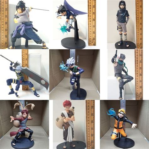 Jual Naruto Sasuke Gaara Kakashi Itachi Action Figure Pajangan Shopee