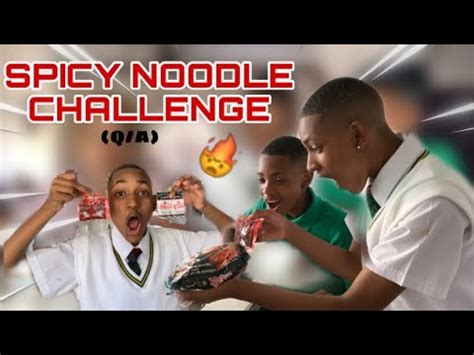 Spicy Noodle Challenge Q A Ft Babyz Y Babykeiz Youtube