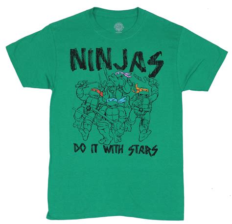 Tmnt Teenage Mutant Ninja Turtles Mens T Shirt Ninjas Do It With