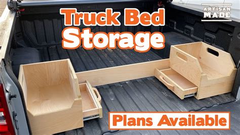 How To Make A Truck Bed Storage System Pickup Bed Organizer Diy