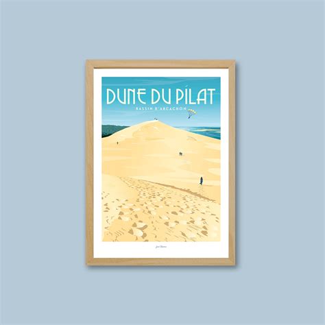 Dune Du Pilat Bassin D Arcachon Poster