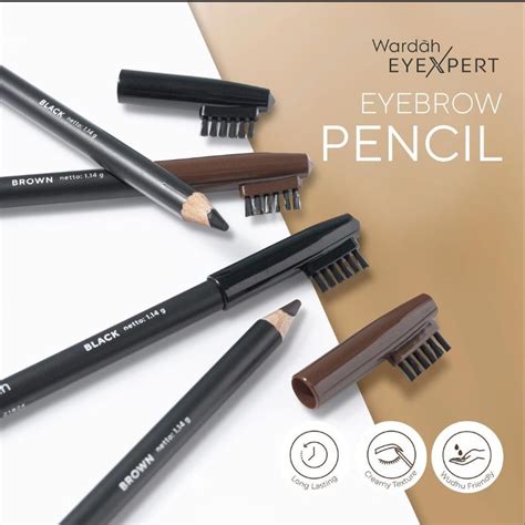 Jual Wardah Eyexpert Eyebrow Pencil Gr Blister Shopee Indonesia