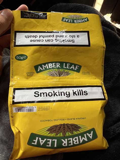 Can Someone Tell Me If This Is Genuine Amber Leaf By The Packaging I