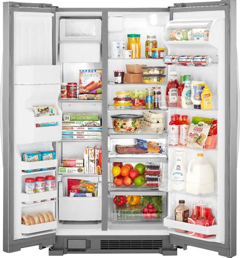 Customer Reviews Whirlpool Cu Ft Side By Side Refrigerator