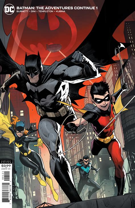 Batman The Adventures Continue 1 Cover B Variant Dan Mora Cover