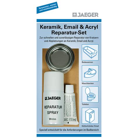 Keramik Und Emaille Reparatur Set Jaeger Lacke