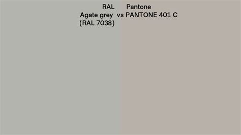 Ral Agate Grey Ral Vs Pantone C Side By Side Comparison