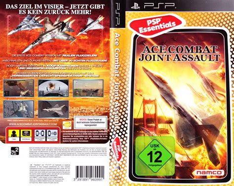 Ace Combat Joint Assault Cover Or Packaging Material Mobygames