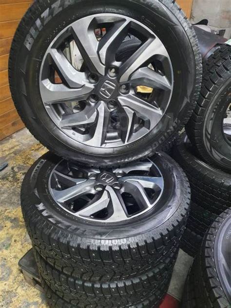 Литье R16 (диски) Honda Оригинал Япония Б/П по РФ, 16", 1 шт, 5x114.3 ...