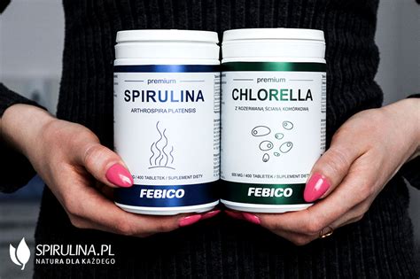 Algi Spirulina i Chlorella podobieństwa i różnice algi Spirulina i