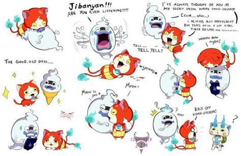 Jibanyan X Whisper Art Yo Kai Watch Amino