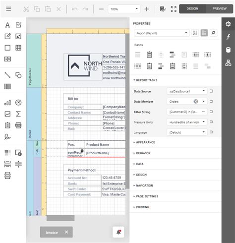 Report Designer For Wpf Devexpress Enduser Documentation