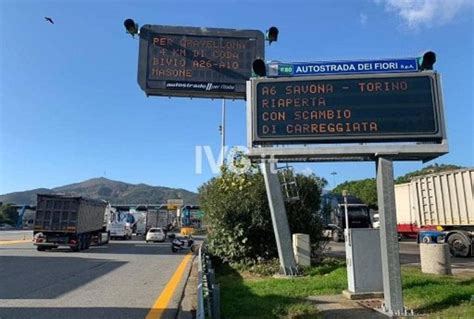 Crollo Viadotto Riaperta L Autostrada A6 Tiscali Notizie