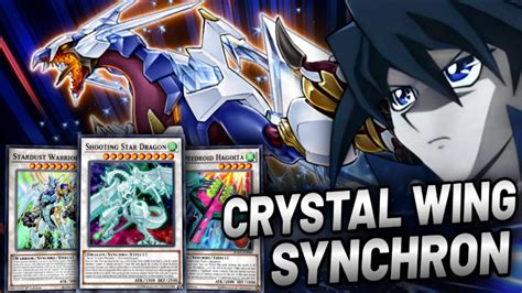 Yusei Is Back CRYSTAL WING SYNCHRON DRAGON Shooting Star Dragon