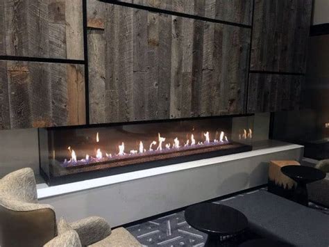 Top 60 Best Linear Fireplace Ideas - Modern Home Interiors