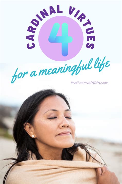 4 Cardinal Virtues For A Happy And Meaningful Life