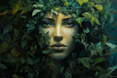 Download Gaia, Nature, Greek Goddess. Royalty-Free Stock Illustration ...
