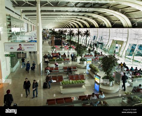 India, Mumbai, Santa Cruz Domestic Airport, passengers in T2 new ...