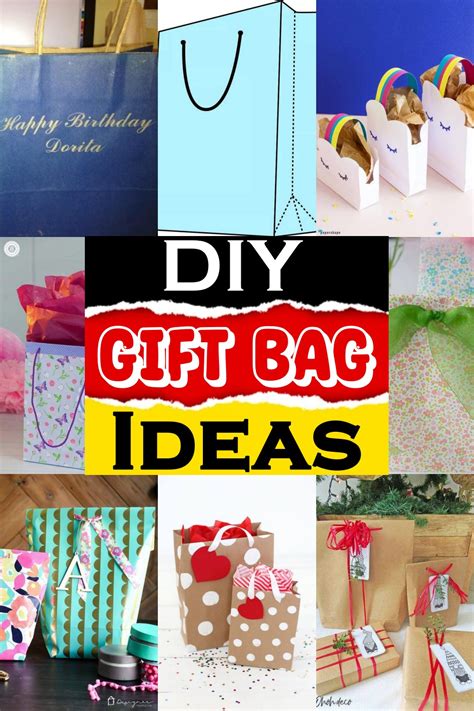 25 DIY Gift Bag Ideas You Can Make Easily - DIYnCrafty