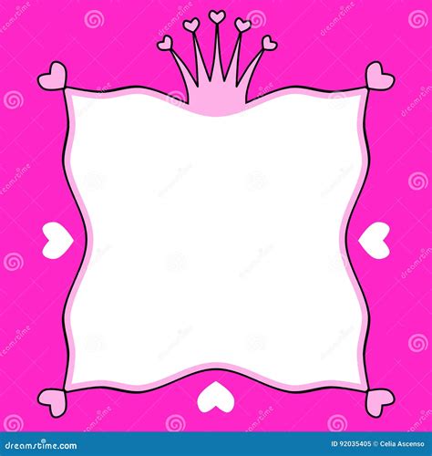 Pink Princess Castle. Cartoon Vector | CartoonDealer.com #84349625